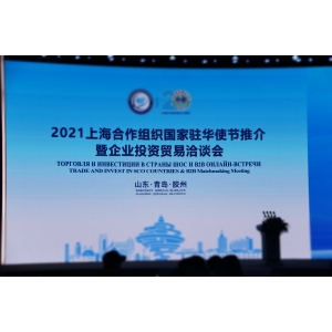 2021年上海合作組織國家駐華使節推介暨企業投資貿易洽談會
